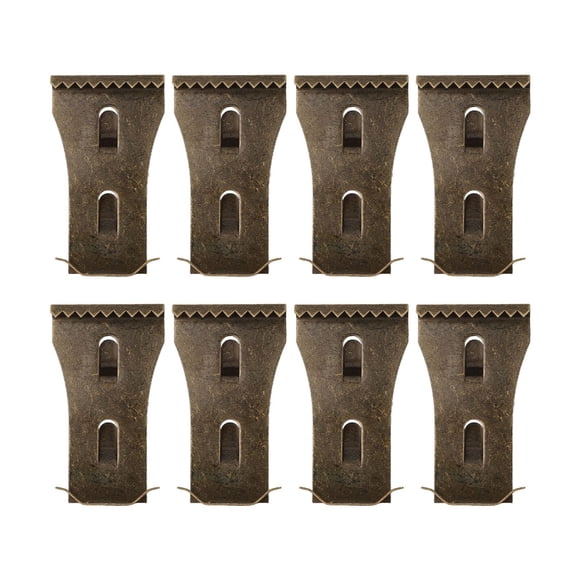 8pcs Brick Hook Clips For Hanging Heavy-Duty Brick Wall Hooks Outdoor Hanging Hooks Without Drilling