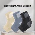 thumbnail image 4 of 1 Pce Attelle de Cheville Compression Bandage Élastique Talon Ouvert Absorption de la Sueur Haute Élasticité Protection Résistant à l'Usure Haute Performance Soutien de l'Articulation de la Cheville pour le Sport, 4 of 7