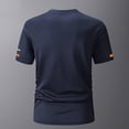 thumbnail image 4 of Mens Gym T-Shirts Summer Athletic Quick Drying Workout Top Compression Fit Short Sleeve Crew Neck Running Basketball Shirt, 4 of 4