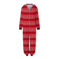 thumbnail image 2 of Pyjama Parent-Enfant Chaud Ensemble de Noël Imprimé Tenue d'Intérieur Pyjama à Capuche Mamans Combinaison Femmes Pyjamas en Liquidation, 2 of 6