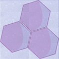 thumbnail image 1 of Ahgly Company Tapis d'Intérieur Lavables en Machine Mimosa Violet Transitionnel, Carré de 5', 1 of 7
