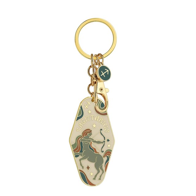 " Motel Keychain Style Keychain For Women Cute Car Key Accessories Handbag Charms Purse Decor Retro Idea"