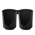 thumbnail image 1 of WHEANG Plastic Bathroom Cup Dispenser With Vertical Stripes Paper Cup Holder Disposable Paper Cup Organizer, 1 of 9