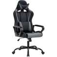 thumbnail image 1 of BestOffice Ergonomic Office Chair, High-Back White, Lumbar Support PC PU Task Ergonomic Executive Swivel for Back Pain Women, Men, 1 of 7