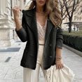 thumbnail image 2 of Timegard Womens Cardigans Lapel Neck Long Sleeve Open Front Button Soft Outwear Fall Casual Slim Top, 2 of 6