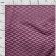 thumbnail image 3 of oneOone Silk Tabby Dark Magenta Fabric Block Craft Projects Decor Fabric Printed By The Yard 42 Inch Wide-8M, 3 of 5