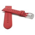 thumbnail image 2 of 22mm GT Rally Perforrated, Vented Racer Leather Watch Strap Band, Stainless Steel Buckle, 2 of 8