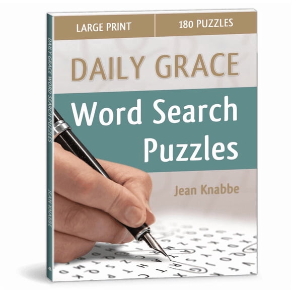 Daily Grace Word Search Puzzles - Large Print