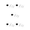 thumbnail image 1 of ZheElen Lightweight And Stylish Hood Lock For Car Modification Multiple Sizes black DP16-32 5Set, 1 of 6