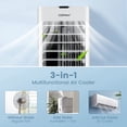 thumbnail image 2 of Costway Evaporative Air Cooler Fan Portable Oscillating Swamp with 3 Speeds Modes Remote, 2 of 10