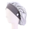 thumbnail image 1 of HEVIRGO Chapeaux Unisexe Couleur Unie Polyester Réglable Bouffant Casquette pour le Travail, 1 of 10
