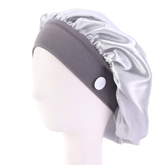 HEVIRGO Chapeaux Unisexe Couleur Unie Polyester Réglable Bouffant Casquette pour le Travail