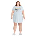 thumbnail image 2 of George Plus Women's Rolled Sleeve Nightshirt, 2 of 6