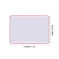 thumbnail image 3 of Pink Double Sided Magnetic Writing Board, Dry Erase Whiteboard For Office Home Use, Memo Board With Magnetic Surface, 16 X 12 Inches Reusable Whiteboard For Notes, 3 of 6