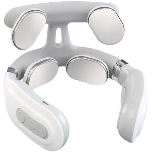 VertiClear Pro Neck Massager, 2026 2.0 Upgraded Pulse Technology with Heat, 6 Modes 16 Levels for Relaxation, Portable, Lightweight for Home Use