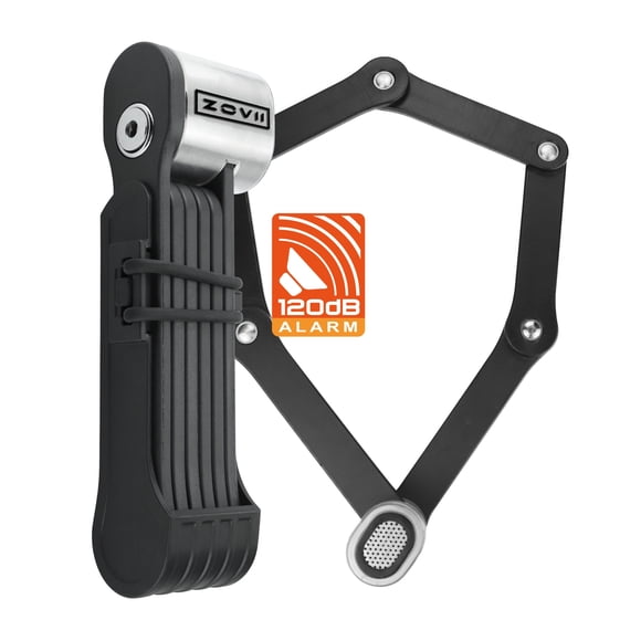 ZFG85 - Verrou Floding - Série de Verrou de Vélo pour Chat Silencieux - Alarme 120 db
