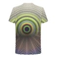 thumbnail image 3 of Birdeem T-Shirt Homme Impression Abstraite 3D Manches Courtes Col Rond Mode Décontracté Quotidien Vacances T-Shirt Haut Blouses, 3 of 5