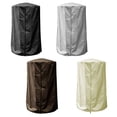 thumbnail image 3 of Heavy Duty Gas Pyramid Patio Heater Cover Waterproof Protective Garden Covers coffee, 3 of 9
