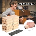 thumbnail image 2 of Radius Sanding Blocks For Guitar Bass Fret Wire Leveling Fingerboard Purpose Making Luthier Tool Guitar Tools Dual, 2 of 8