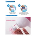 thumbnail image 4 of Heliisoer Electric Chargeable Face Cleansing Brush Tools Deep Facial Clean Instrument Skin Massage Firming Rechargeable Facial Cleansing Spin Brush Face Clean, 4 of 7