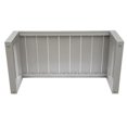 thumbnail image 3 of Dalilah Gray Aluminum Patio Cocktail Table, 3 of 10