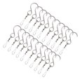 thumbnail image 2 of MasteelfCA 20pcs Dual Swivel Hooks Wind Chimes Twisters Garden Swivel Hooks Clips, 2 of 7
