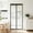 BK, variant on Amzcrzy Screen Door Magnetic Screen Door Heavy Duty Sealing Fiberglass Mesh Curtain with Full Frame Magnet Closure Hands Free Snaps Shut Keep Out Pet Friendly for Patio S Curtains Room Decor