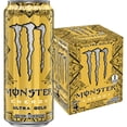thumbnail image 1 of MONSTER ENERGY, Ultra Gold, canette de 473 mL, emballage de 4 cannettes, 1 of 6