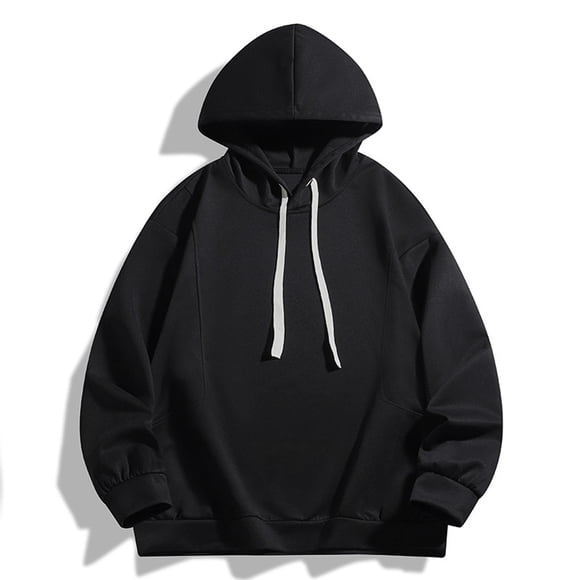 Mens Big and Tall Hoodies Mens Pullovers Cool Sweatshirts for Men Mens Sweat Shirt Lightweight Sweatshirt Men's Pullover Sweatshirt Men Clothing, Black, 3XL