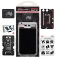 thumbnail image 4 of Gecko Travel Tech Phone Wallet - Stick On Card Holder Wallet for Cell Phones - Adhesive Card Pocket - BLACK BLACK, 4 of 6