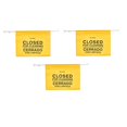 thumbnail image 1 of Alpine Industries Safety Hanging Sign (3 pack), 1 of 13