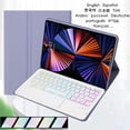 thumbnail image 2 of Case for Lenovo Tab M10 FHD Plus 10.3'' Tablet Wireless Keyboard TB-X606F TB-X606X Magnetic Touchpad Backlight Keyboard Cover mint French(QWERTY), 2 of 5