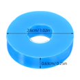 thumbnail image 2 of Shisuyan 20pcs Anti Vibration Pads for Air Conditioning Central AC Pads Rubber Isolator Pads for Air Conditioner Shock Pad Machine Mounting Pads Washer Mat Protector Sky-blue, 2 of 8