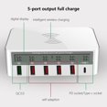 thumbnail image 4 of Wireless Phone Charger Wireless Fast Charging High-Definition Display Qc3.0 Fast Charging Head Intelligent Usb Mobile Phone Charger Multi Port Universal Socket Magnetic Phone Charger, 4 of 9