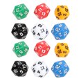 thumbnail image 3 of Math Dice Set,12Pcs Dice Set 6 Teaching Dice Set Number Dice Dependable Performance, 3 of 8