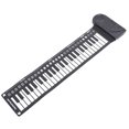 thumbnail image 1 of Roll Up Piano, Silicone 16 Level Volume Control Portable Piano 49 Keys  for Travel, 1 of 7