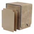 thumbnail image 1 of Baohd Leather Deck Case 100+ Sleeved Cards for Business Cards Light Brown, 1 of 6