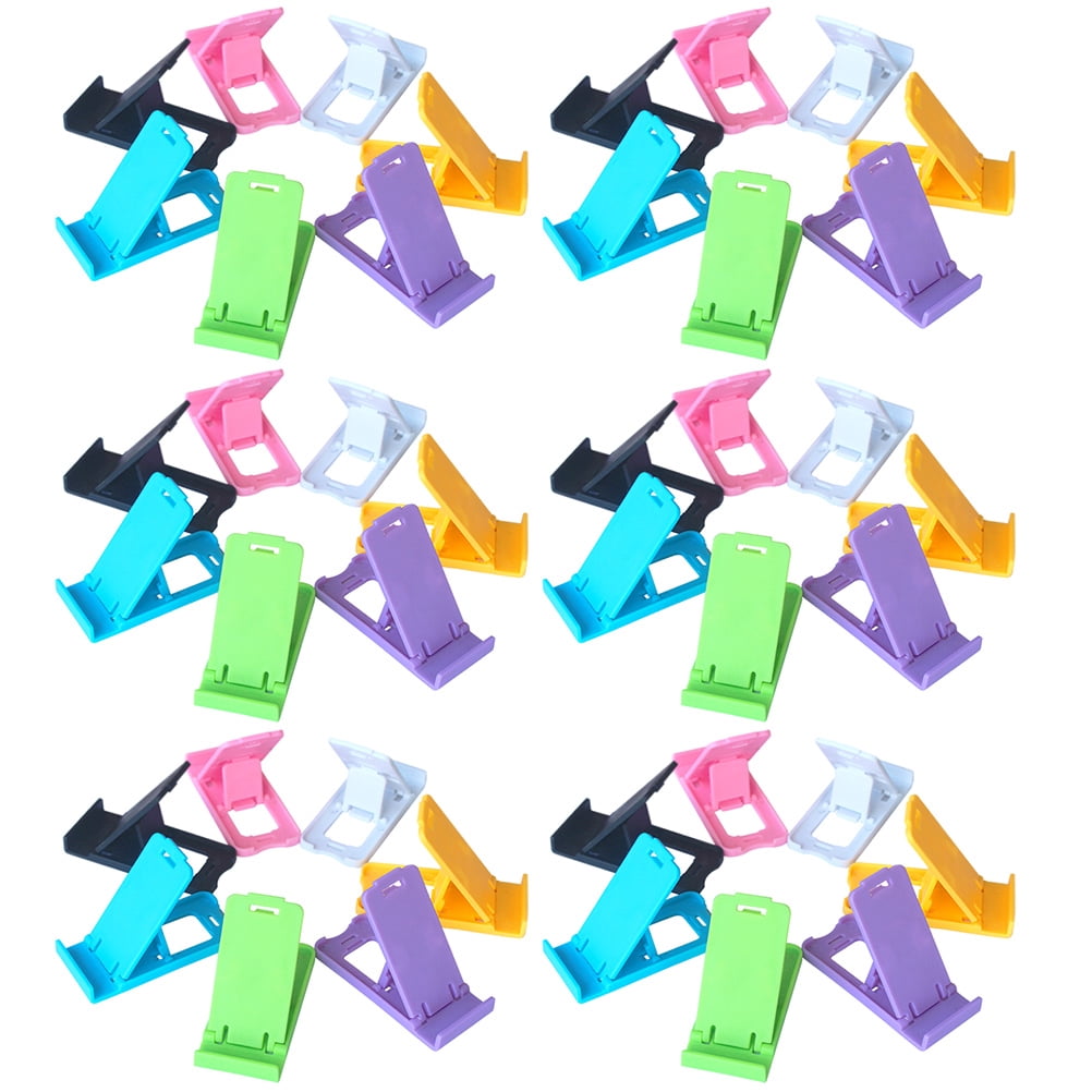 50pcs Desktop Cell Phone Stand Foldable Phone Stand Simple Phone Holder