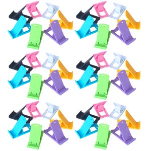 50pcs Desktop Cell Phone Stand Foldable Phone Stand Simple Phone Holder