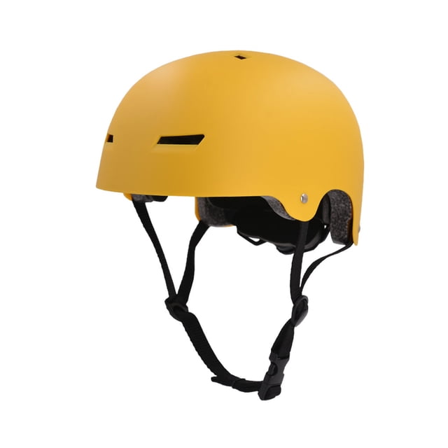 relayinert Roller Skating Riding - Smooth And Thornless Polishing For Unrestricted Movement Skateboarding Safety Matte yellow L(58-62CM) 1Set