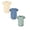Beige 1PCS & Dark Blue 1PCS & Light Green 1PCS, variant on WENXIAOO 3 Packs Toddler Girl Clothes Baby Boys Girls Bodysuit Breathable Romper Pajamas Jumpsuit Gender Neutral Baby Clothes 24 Months