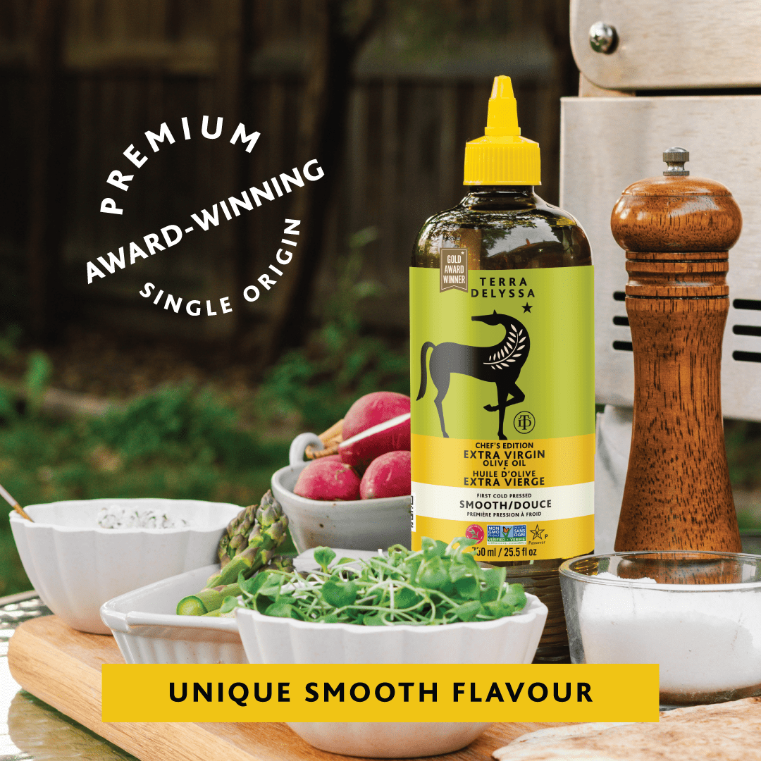 Terra Delyssa® Squeezable Extra Virgin Olive Oil,Single Origin, Contains Polyphenols,750 ml