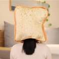 thumbnail image 4 of Women Winter Hat Novelty Plush Toast Cap Full Headgear Party Photo Props, 4 of 9
