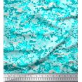 thumbnail image 1 of Soimoi Poly Georgette Fabric Two Tone Camouflage Print Sewing Fabric Yard 52 Inch Wide, 1 of 3