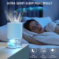 thumbnail image 4 of WUTAIN Small Dehumidifiers for Bedroom Bathroom RV, 33.8 OZ Quiet Mini Portable Dehumidifier, Auto Shut Off, 7 LED Light, Compact Moisture A, 4 of 7