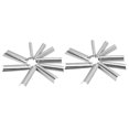 thumbnail image 2 of Tbest 18Pcs French Manicure 9 Sizes Single Tips Deep C Shape Cutter Tool Nail Edge Trimmer Nail Art Salon Manicure Mold Accessories, 2 of 8