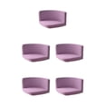 thumbnail image 1 of kurtrusly Trilateral Chair Covers Wide Application And Strong Elastic Chair Protection Made Easy Polyester Cover Chairs Decoration Light purple 5Set, 1 of 6