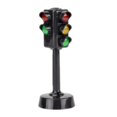 thumbnail image 1 of Traffic Lights Model with Sound Lights Sand Table Street DIY Construction Kids Black, 1 of 8