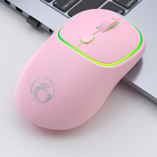 Chmadoxn Mo-use Souris Sans Fil avec Lumières Éblouissantes 2,4 g Souris Silencieuse avec Récepteur USB Souris d'Ordinateur Portable pour Ordinateur de Bureau Ordinateur Portable Sans Fil