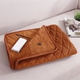 thumbnail image 3 of jovati Portable Heated Blanket for Outdoors Heated Blanket Soft 5V Electric Usb Blanket Machine Washable for Home Travel Office (100X140Cm/39.4X55.1Inch) with 120Cm Extension Line, 3 of 9